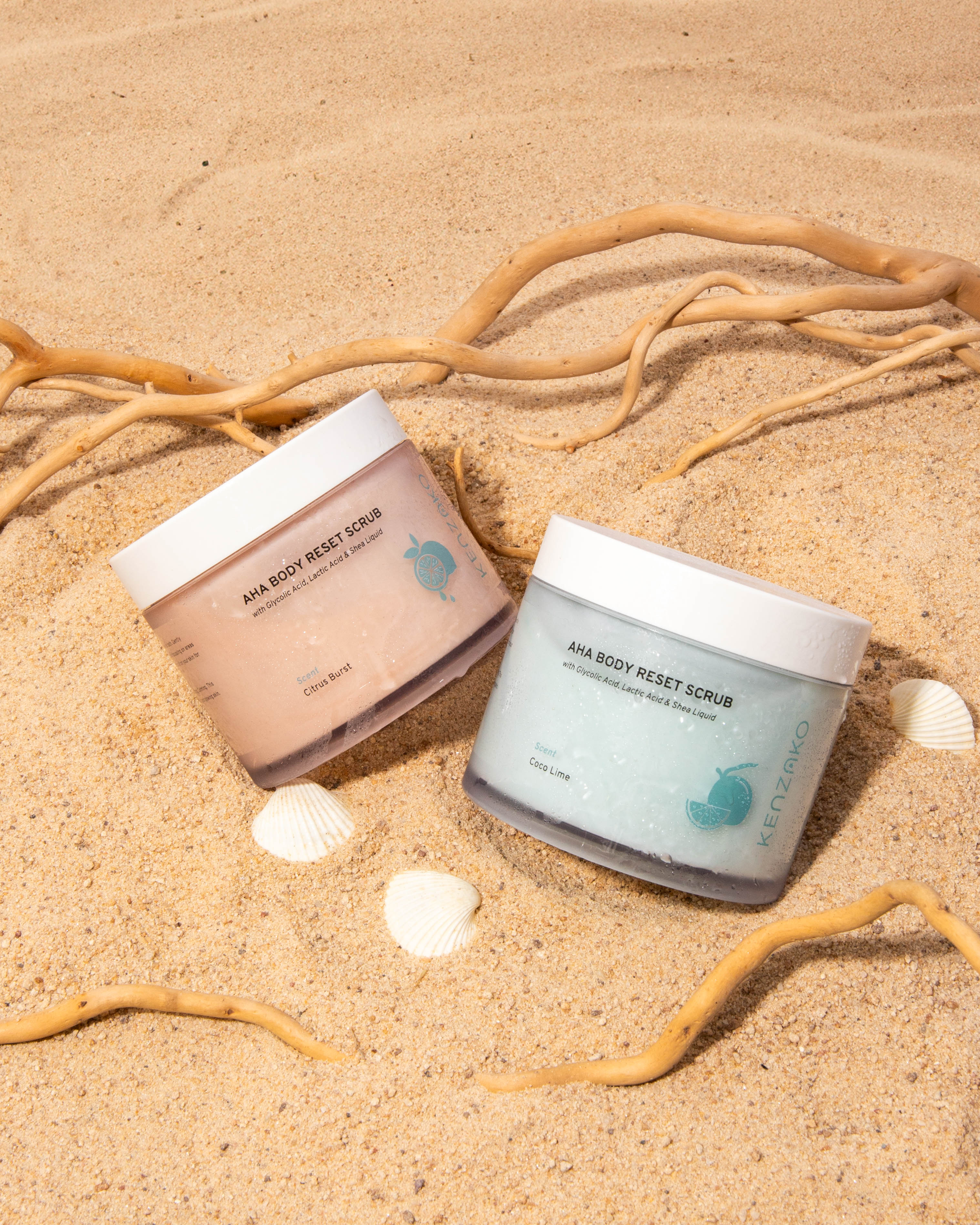 AHA BODY RESET SCRUB DUO