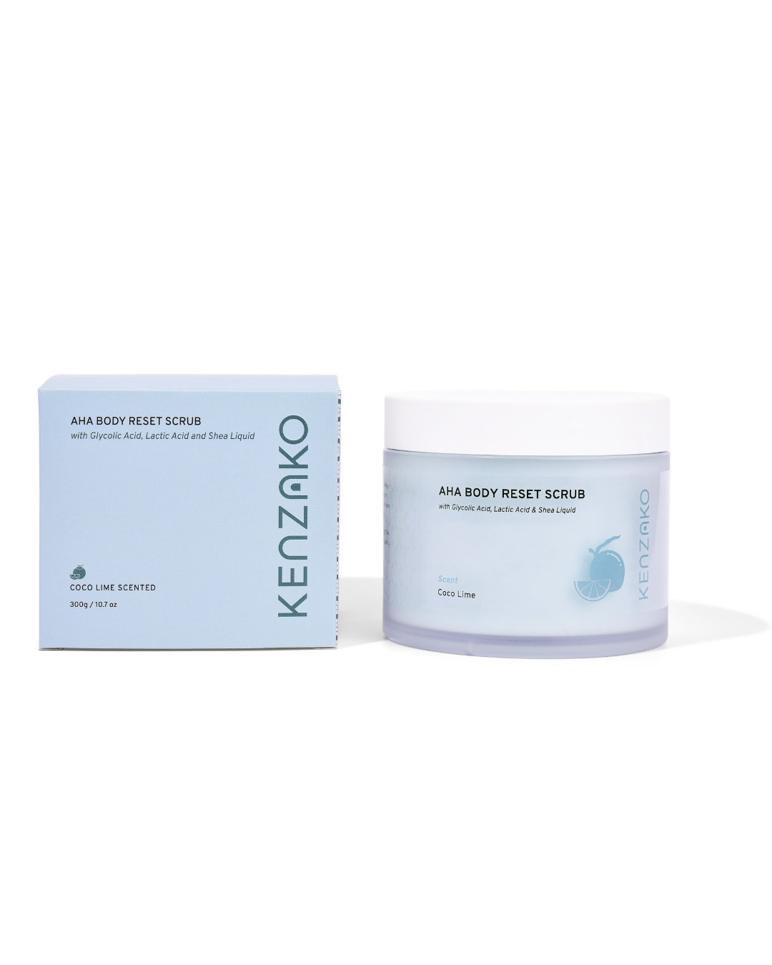 AHA Body Reset Scrub - Gentle Exfoliating Body Scrub for Body Acne. 10% AHA Formula! This is one-of-a-kind body scrub for brighter, even-toned skin from the first use. A gentle vegan body scrub that uses natural acids and beads from pumice (free from micro plastic beads) to slough off dead skin cells and restore your body to smoothness. Works from the first application to visibly make rough, dry skin a thing from the past. Ongoing use banishes dullness and promotes glowing skin. 