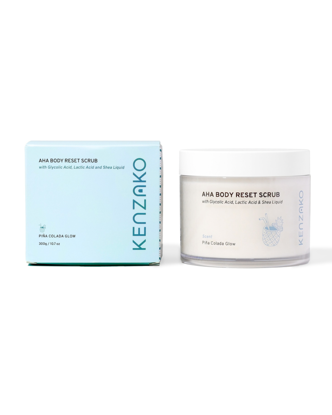 AHA Body Reset Scrub - Gentle Exfoliating Body Scrub for Body Acne