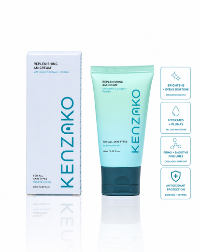 Replenishing AM Cream - Peptide &amp; Vitamin C Day Moisturiser