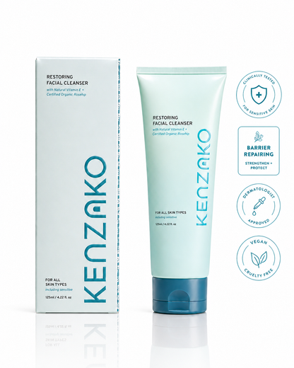 Restoring Face Cleanser - Gentle Cleanser with Rosehip &amp; Aloe Vera