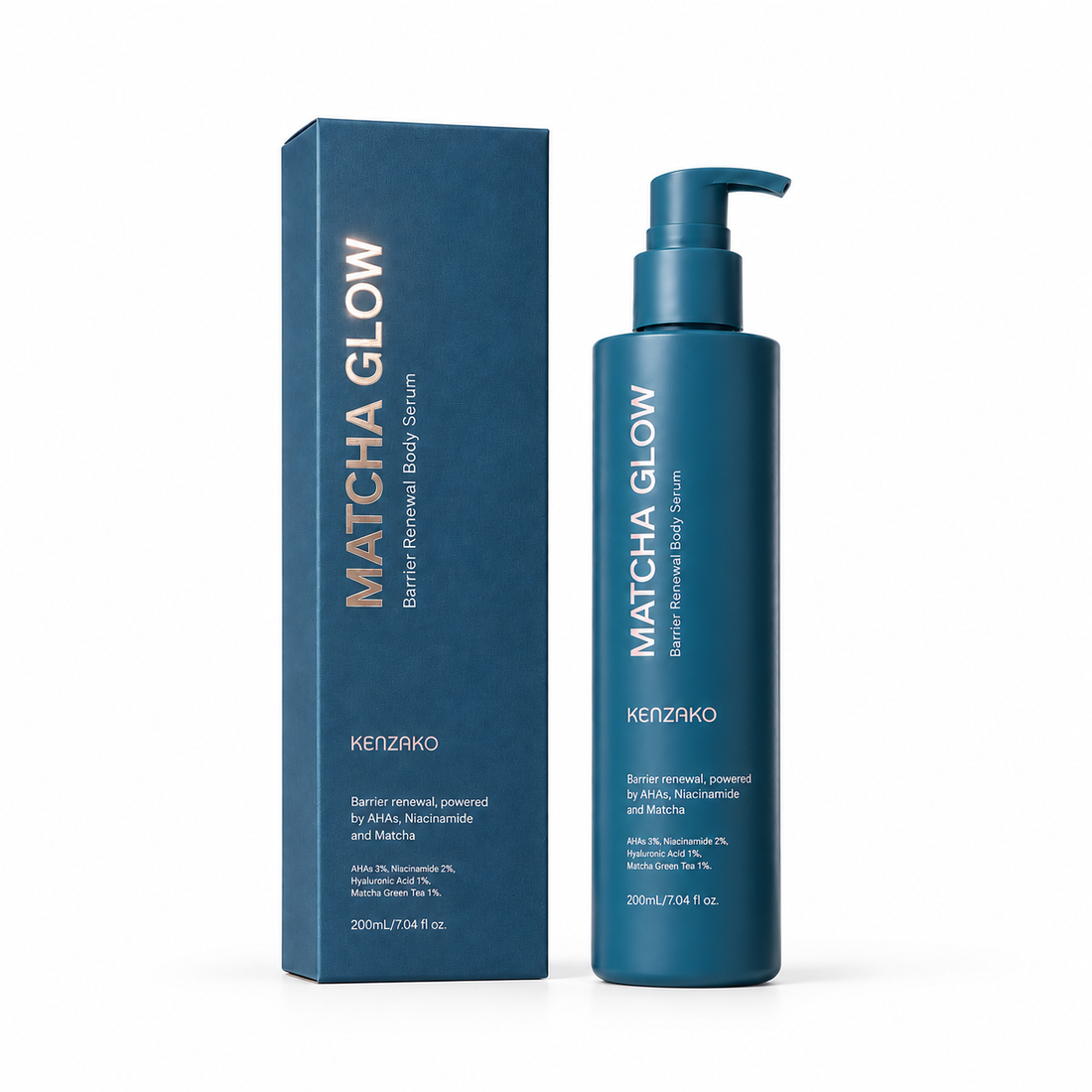 MatchaGlow Barrier Renewal Body Serum