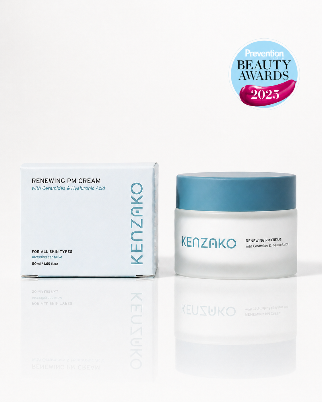 Renewing PM Cream - Triple Ceramides Hyaluronic Acid Night Moisturiser