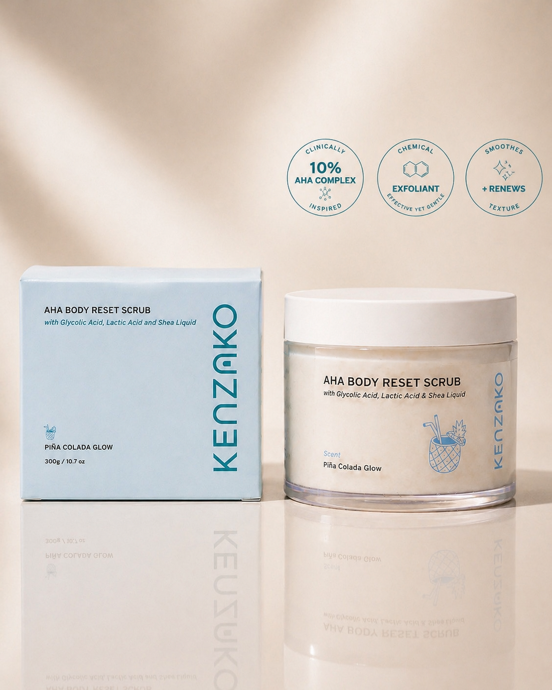 AHA Body Reset - Corrective AHA Body Exfoliant for KP &amp; Congestion
