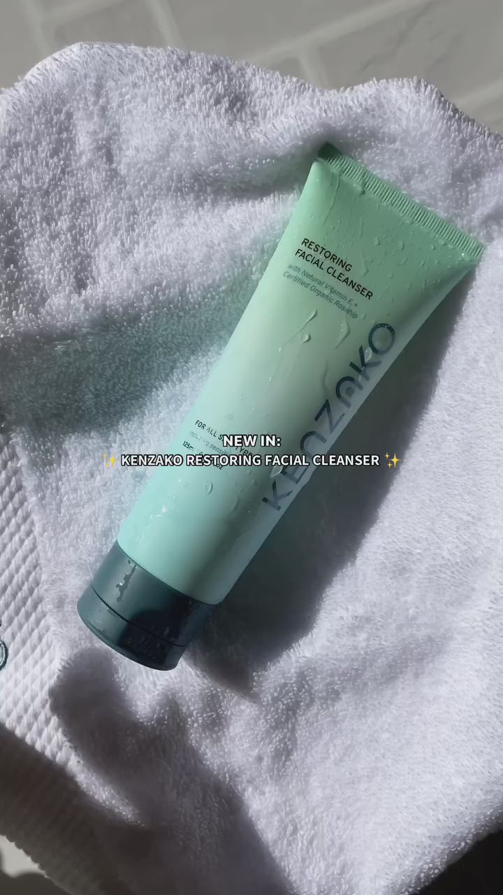 Restoring Facial Cleanser | Calming Hydrating Gel-Lotion Cleanser